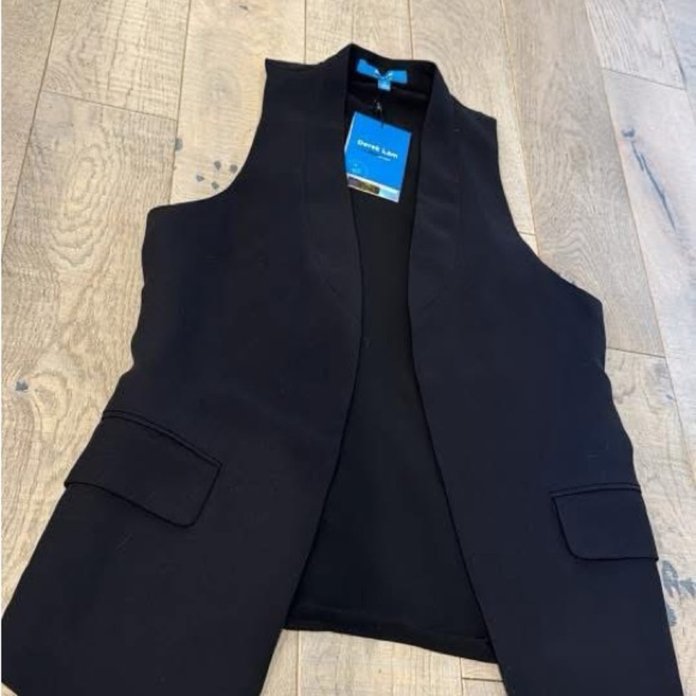 Derek Lam Black Structured Blazer